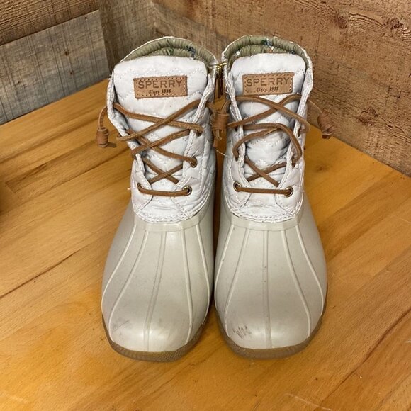 Sperry Saltwater Duck Boots Size 10 - Picture 3 of 7